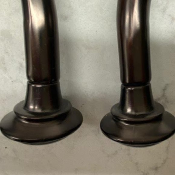 Set of Curtain Holder Tieback U-Shaped, Bronze - Picture 3 of 4